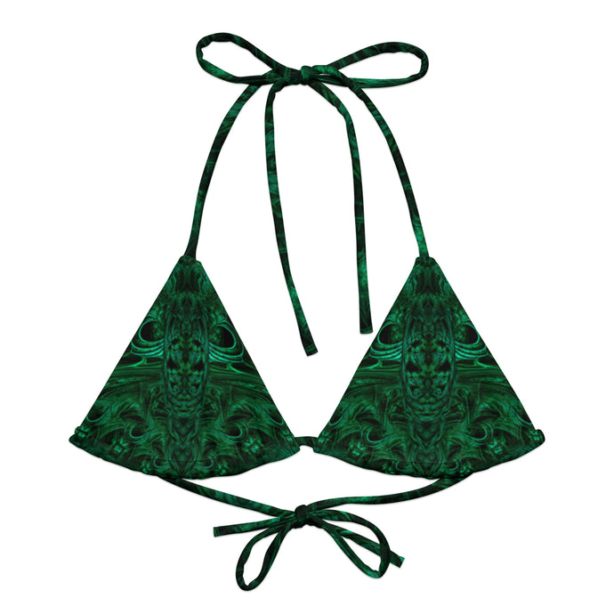 Meganeuropsis String Bikini Top