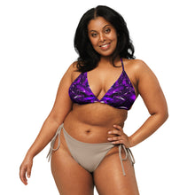 Purple Portal String Bikini Top