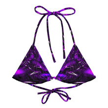 Purple Portal String Bikini Top