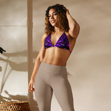 Purple Portal String Bikini Top
