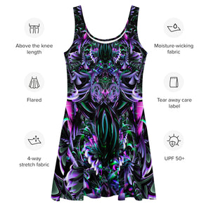 Threshold Consciousness Skater Dress