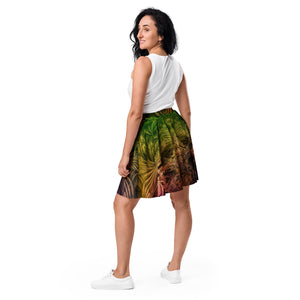 Spectral Evidence Skater Skirt