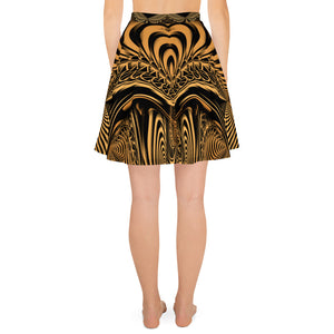 Down the Ribbit Hole Skater Skirt