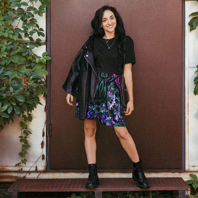 Threshold Consciousness Skater Skirt