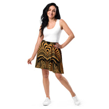 Down the Ribbit Hole Skater Skirt