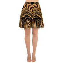 Down the Ribbit Hole Skater Skirt