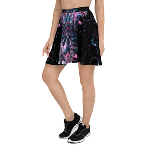 Pink Champagne Skater Skirt
