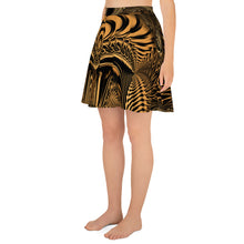 Down the Ribbit Hole Skater Skirt