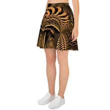 Down the Ribbit Hole Skater Skirt