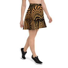 Down the Ribbit Hole Skater Skirt