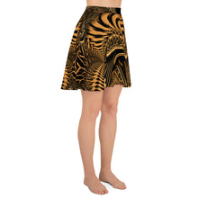 Down the Ribbit Hole Skater Skirt