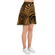 Down the Ribbit Hole Skater Skirt