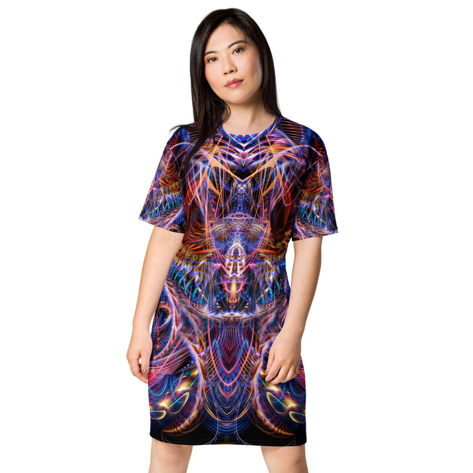 Cosmic Noise T-shirt Dress