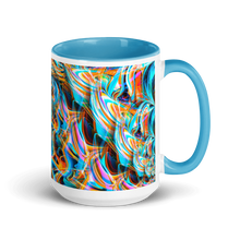 Universal Energy Shift Mug with Light Blue Interior and Handle