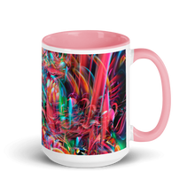 Off to See the Wizard Mug with Pink Interior and Handle