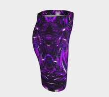 Purple Portal Fitted Skirt