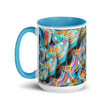 Universal Energy Shift Mug with Light Blue Interior and Handle