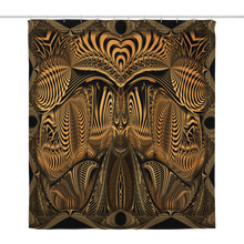 Down the Ribbit Hole Shower Curtain