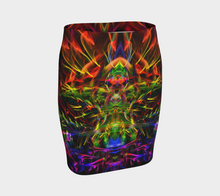 Spirit of Fire Fitted Skirt
