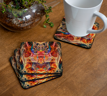 Birth of a Scarab Coasters