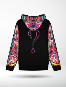 PRE-ORDER Off to See the Wizard Dripper Hoodie (Zip Up OR Pullover) with Purple Faux Fur in the hood