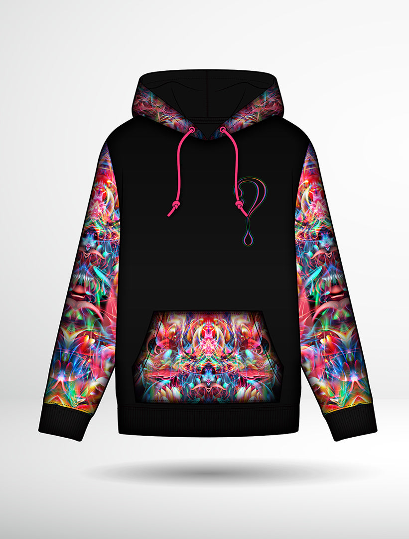 PRE-ORDER Off to See the Wizard Dripper Hoodie (Zip Up OR Pullover) with Purple Faux Fur in the hood