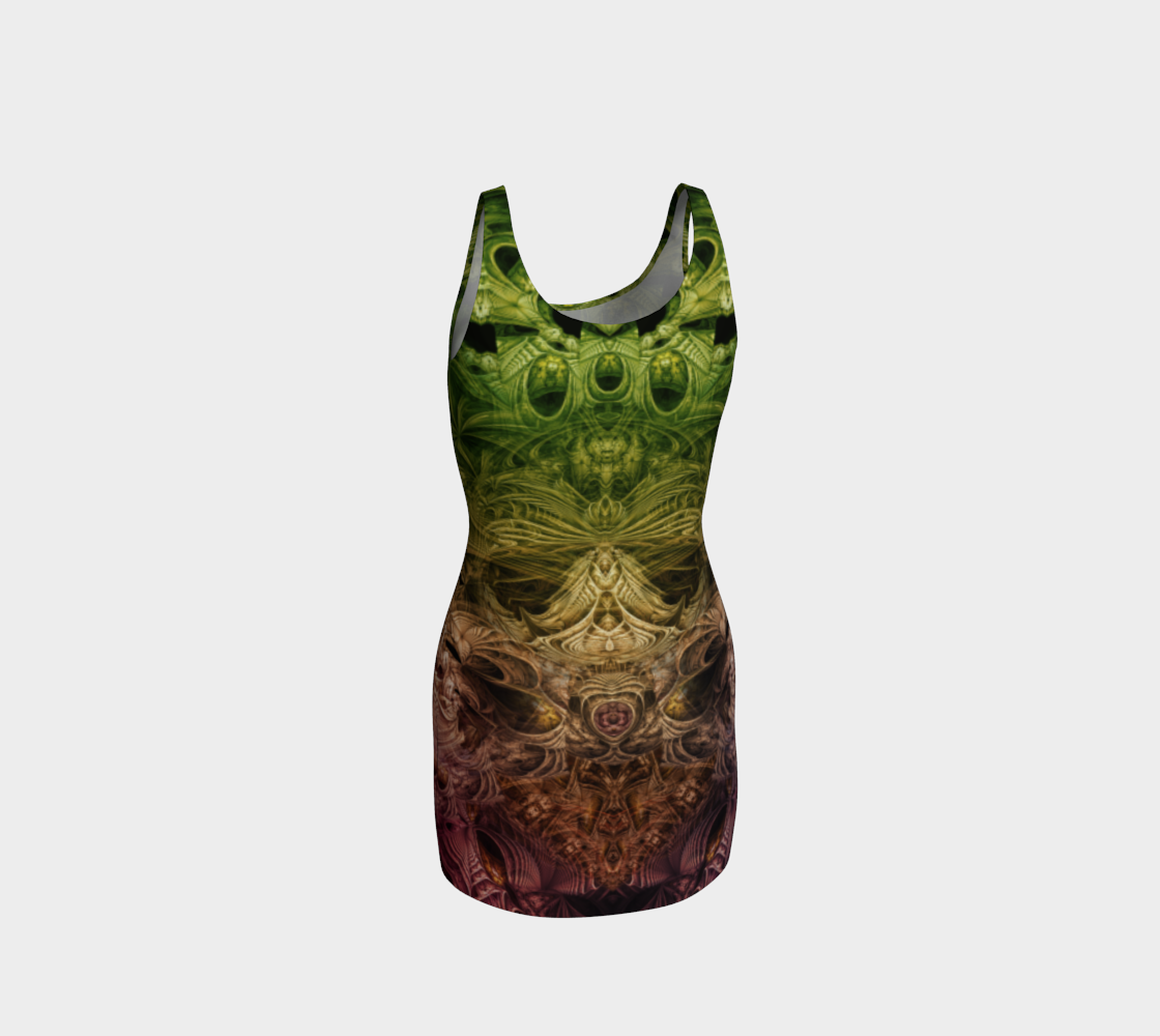 Spectral Evidence Mini Dress – Johnathan Singer Art