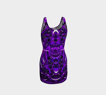Purple Portal Mini Dress