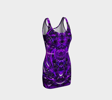 Purple Portal Mini Dress