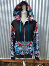 Mercury in Retrograde Zip Up Hoodie with No Faux Fur the hood