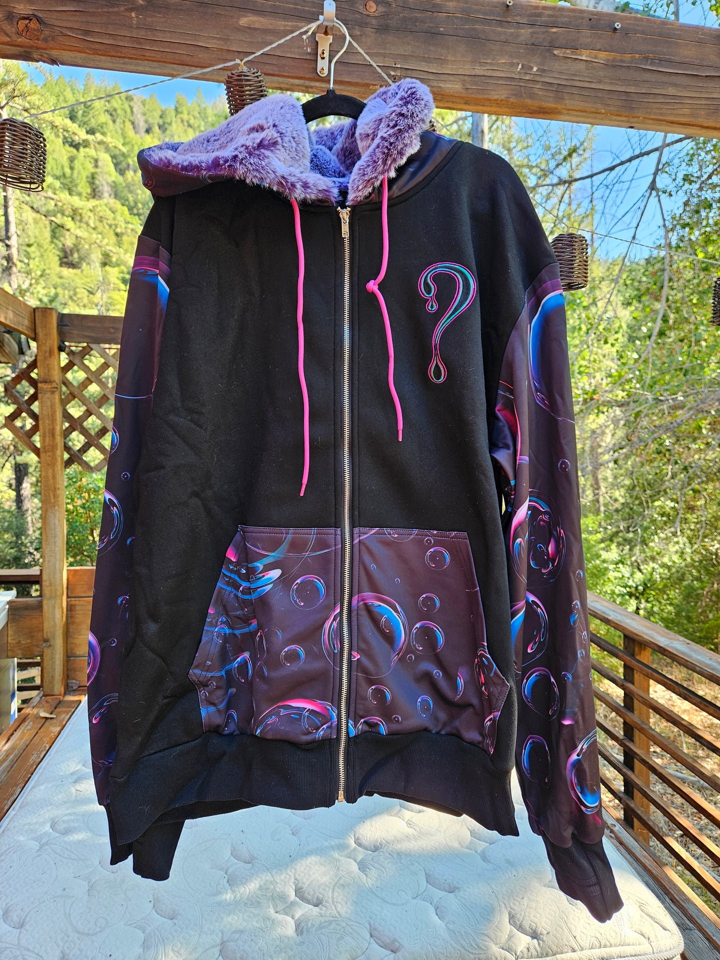 3X Bubble Control Zip Up Dripper Hoodie