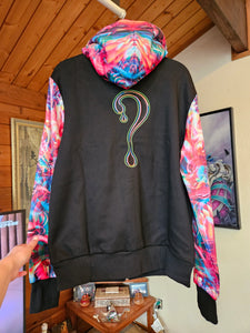 PRE-ORDER Off to See the Wizard Dripper Hoodie (Zip Up OR Pullover) with Orange Faux Fur in the hood