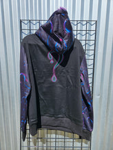 IN STOCK: X-LARGE Bubble Control PULLOVER with Purple Faux Fur in the hood