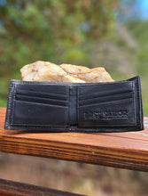 Stamped Leather Bifold Dripper Wallet #4