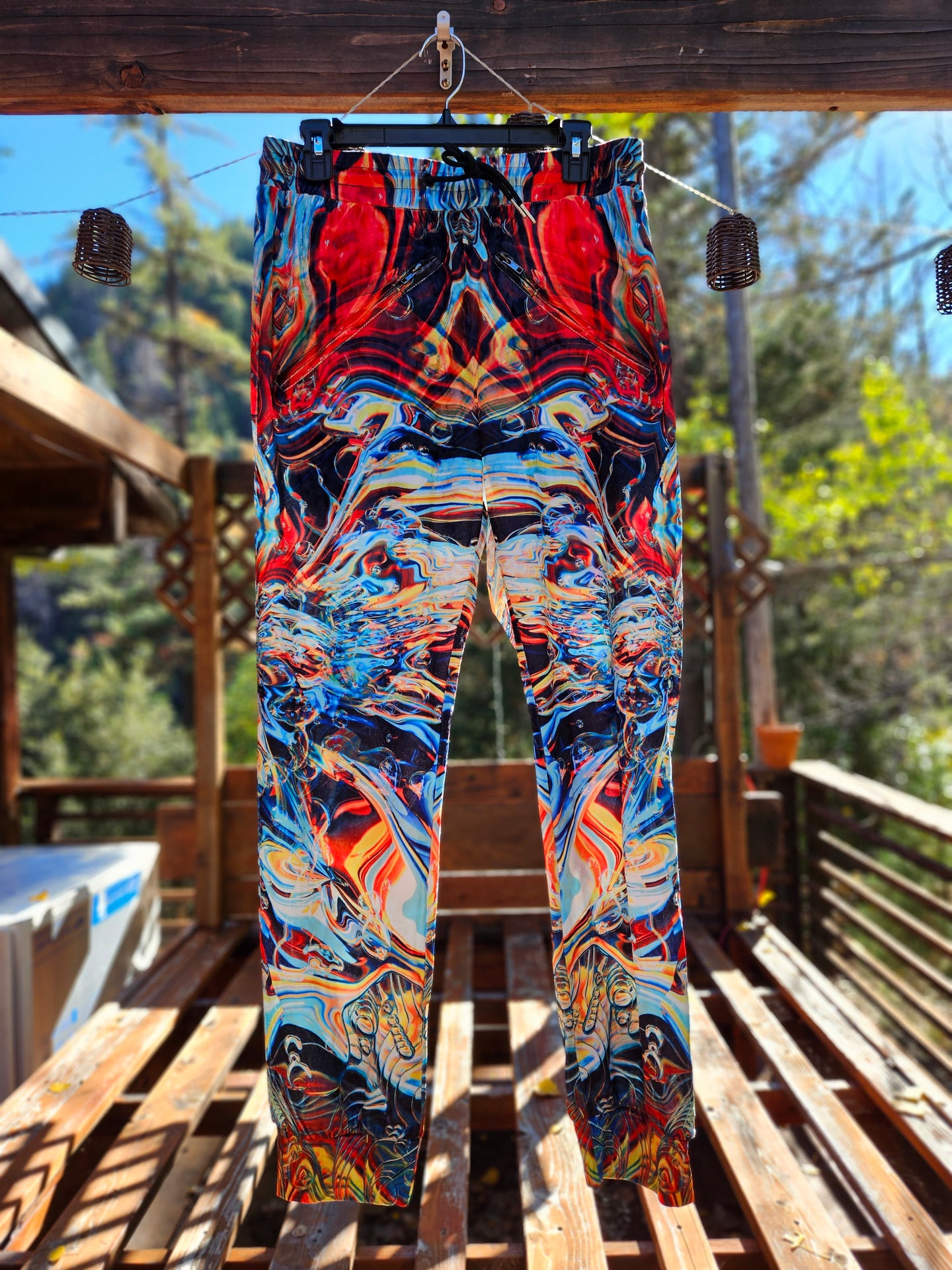 Mercury in Retrograde Velvet Joggers