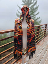 Dragon's Lair Velvet Hooded Pashmina