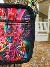 Reddy Threads x Singer "Off to See the Wizard" w/question mark Velvet Crossbody Bag
