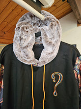 XL Dragon's Lair Pullover Dripper Hoodie with Brown Faux Fur in the hood