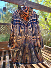 Down the Ribbit Hole Crushed Velvet Cloak with Brown Faux Fur