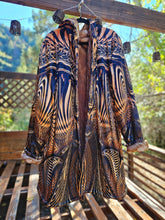 Down the Ribbit Hole Crushed Velvet Cloak with Brown Faux Fur