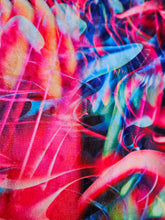 Off to See the Wizard Crushed Velvet Cloak with Pink Faux Fur lining