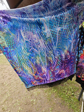 Saphira Velvet Hooded Pashmina