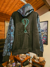 MISPRINTED: LARGE Meganeuropsis ZIP UP with NO Faux Fur in the hood