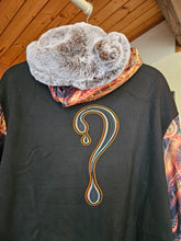 XL Dragon's Lair Pullover Dripper Hoodie with Brown Faux Fur in the hood