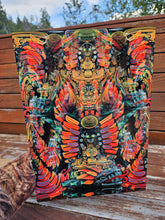 Ouroboros Banjo Glass Remix 10"x14 Metal Print (LE 5)