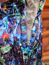 Suwampee Crushed Velvet Cloak with Olive Green Gray Faux Fur lining