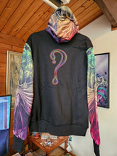 PRE-ORDER: Spectral Evidence Dripper Hoodie (Zip Up OR Pullover) with Pink Faux Fur in the hood