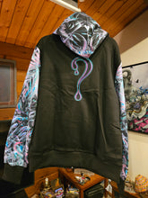 MISPRINT: X-LARGE: Hypnagogia ZIP UP with NO Faux Fur in the hood