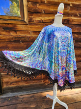 Saphira Crushed Velvet Pullover Shawl