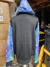 Saphira Zip Up Hoodie with Purple Faux Fur in the hood